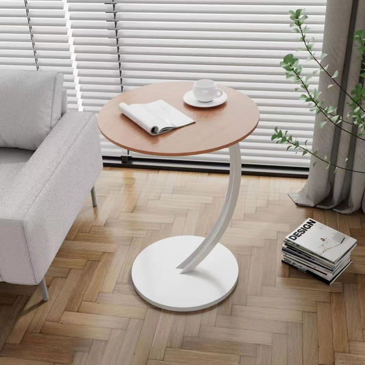 Round Small Coffee Table Living Room Sofa Side Table