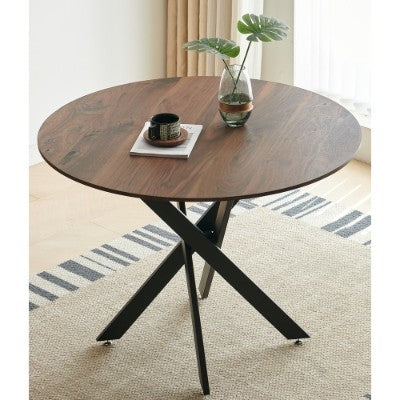 Table Mid-century Dining Table For 4-6 People