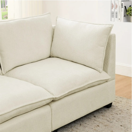 Chenille Fabric Upholstered Living Room Furniture Set