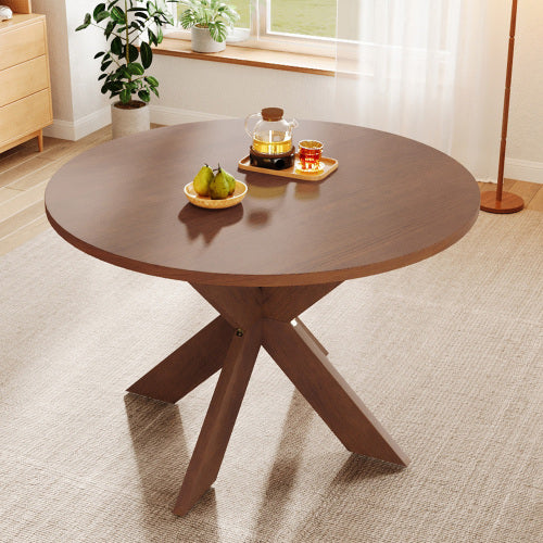 Round Dining Table Modern Farmhouse Kitchen Table