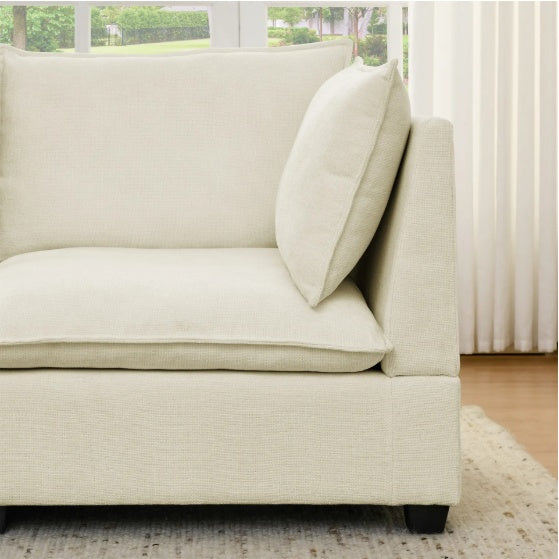 Chenille Fabric Upholstered Living Room Furniture Set