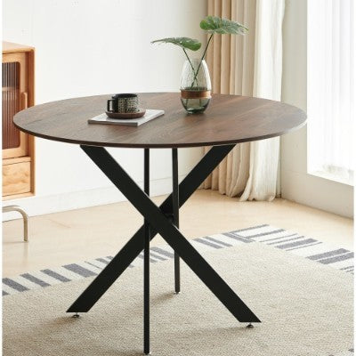 Table Mid-century Dining Table For 4-6 People